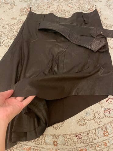 dəridən qadın ətəkləri: Vintagedir bahaya alinib — 6