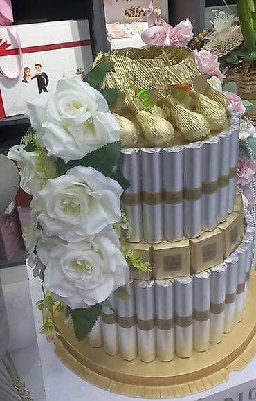 kisi balonkalari: Mərtəbə şokolad xonnçasi sifariş üçün 0702887030 — 2