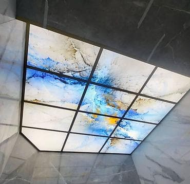 Asma tavanlar: Asma tavan, Şüşə, Odadavamlı — 4