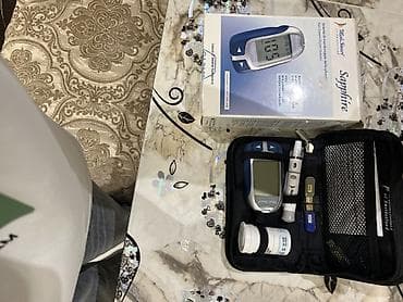 Глюкометры: MediSmart Sapphire qan şəkəri ölçmə cihazı dəsti Xüsusiyyətlər: - — 2