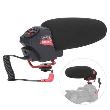 zoom kamera: "Lensgo LYM-DM300" mikrofon. Lensgo LYM-DM300 kamera üstü — 2