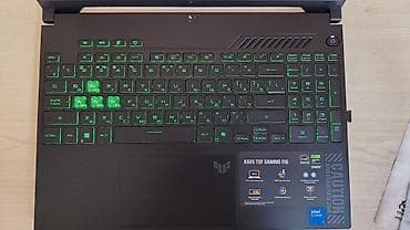 intel pentium: ASUS TUF Gaming F16 (FX607) oyun noutbuku P/N 90NROMZ6-M00060 Ekran — 7