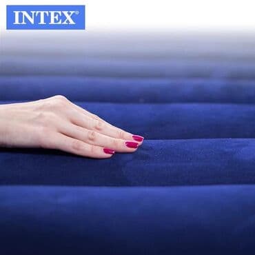 tək nəfərlik matras: Hava doseyi intex teze mallar 2 neferlik 50 man Nasos elave satilir — 4