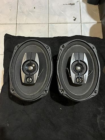 Колонки и сабвуферы: Məhsul: Pioneer avtomobil akustikası – 2 cüt oval dinamik Detallar: - — 3