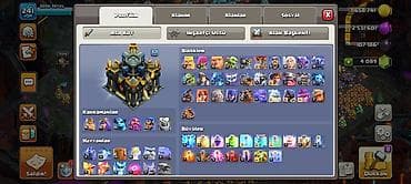 ev destleri: Clash of Clans hesabı – yüksək səviyyəli əsas kənd və inkişaf etmiş — 2