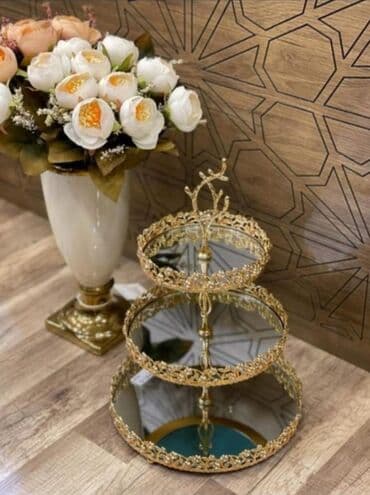 Растения: Блюдо для тортов и сладостей — 1