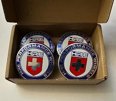 disk teker 16: HRE Performance Wheels mərkəz qapaqları dəsti - Dəst: 4 ədəd mərkəz — 1