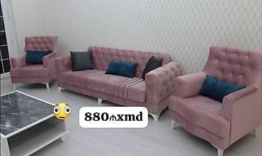 tek divan: Günəş Künc və oturma dəsti modelləri - Günəş Künc divan: L formalı — 3