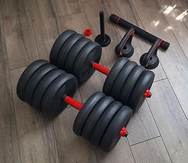 Пластиковые Гантели, Вес: 25 кг, Новый — 2