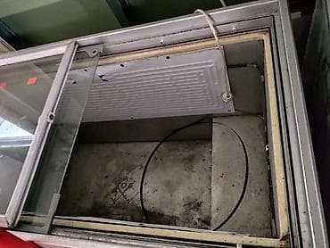 quru vitrin: Mağaza/vitrin üçün şüşə qapılı dondurucu vitrinlər (sandıq tipli) — 4