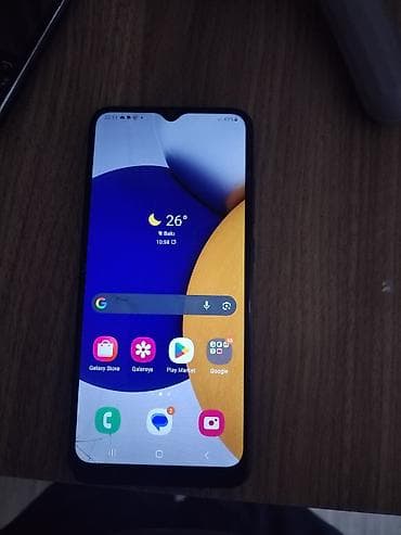 xiaomi mia3 ekran: Samsung Galaxy A03s, rəng - Mavi, Qırıq — 3