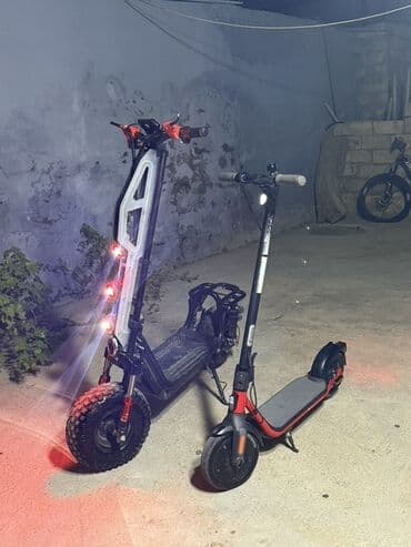 электроскутер купить в баку: Salam Aleykum.Uşağlar dərslər başladığı üçün bu skuteri satıram.barter — 3