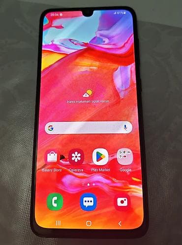 Samsung Galaxy A70, 128 ГБ, Отпечаток пальца — 3