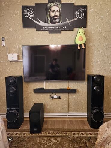 Musiqi mərkəzləri: Model: LG LHD687 Guc: 1250 watt Ses Sistemi: 4.2 Ses rejimi: Bass