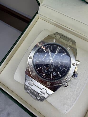 Zərgərlik əşyaları: Yeni, Qol saatı, Audermars Piguet, rəng - Gümüşü — 2