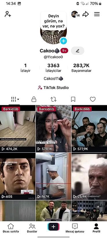 xonca satisi: Məhsul: Free Fire oyun hesabı (şəkillərdəki hesab) Xüsusiyyətlər: - — 4