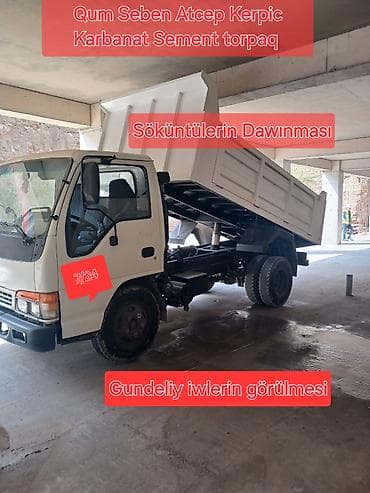 s.e.r keratin: Yük daşıma xidməti – 7/24 Xidmətlər: - Qum, çınqıl (seben), atsepi — 1