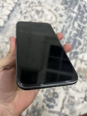 телефон fly с хорошим аккумулятором: IPhone 11, 64 ГБ, Черный, Отпечаток пальца, Беспроводная зарядка, Face ID — 5