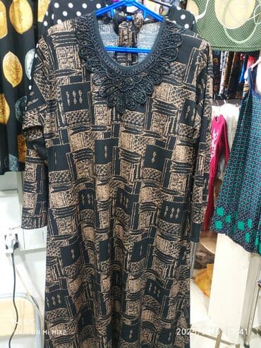 женские велюровые халаты: Qadın ev geyimləri və gündəlik donlar kolleksiyası - Model 1: Qara — 7