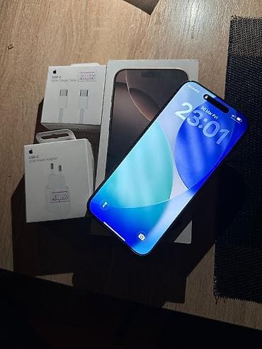 IPhone 16 Pro Max, 256 GB, Desert Titanium, Face ID