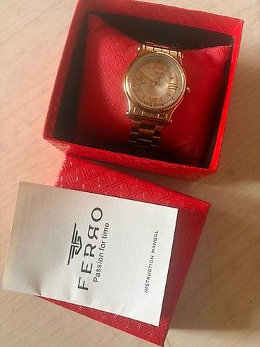 gol saati: Qol saatı, rəng - Qızılı — 2