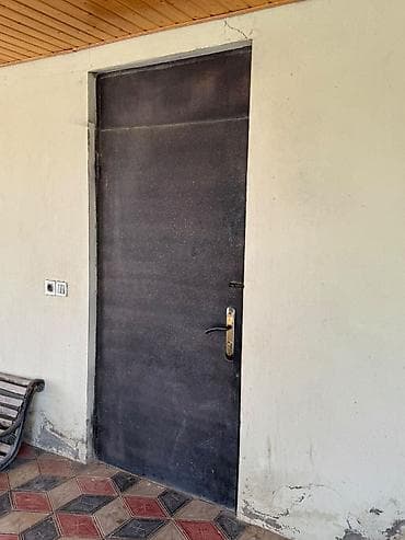 seyf qapi 2ci el: Metall qapılar və darvaza komplekti - Material: qalın polad/metal - — 1
