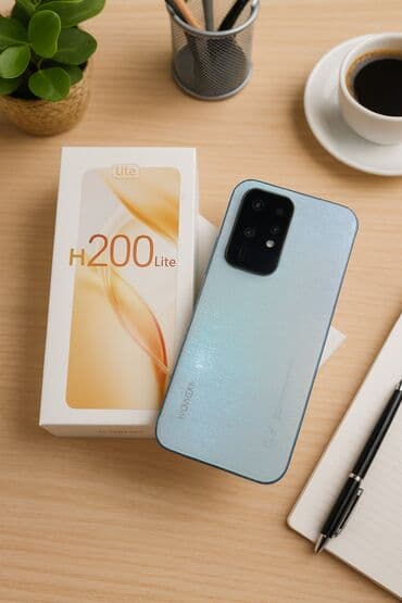 Honor 200 Lite, 256 GB, rəng - Mavi, Sənədlərlə