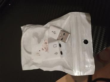 kabelər: USB səs kartı (eksternal) – 3.5 mm qulaqlıq və mikrofon adapteri — 1