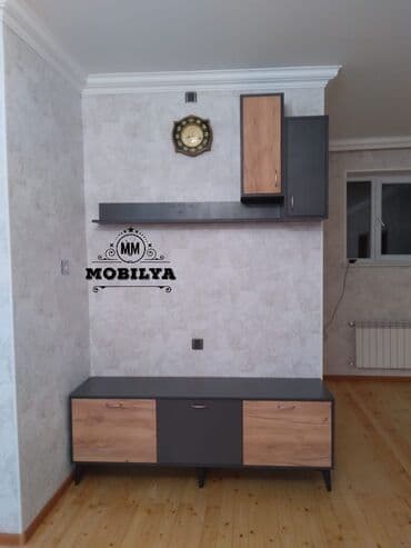 тв стенды в баку: Новый, Прямой ТВ стенд, С полками, Стеклянный, Азербайджан — 5