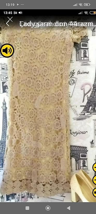 nike air: Ziyafət donu, Midi, Lady Sharm, 2XL — 2