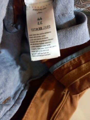 şalvar kişi: Yarım klassik Şalvar, M, rəng - Qəhvəyi — 2