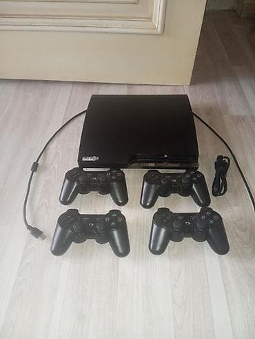 PlayStation 3 oyun seti - PS3 konsolu (üstündə “Play Room” — 2