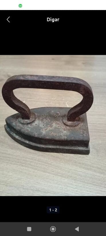 qədimi qəpiklər: Antik döküm ütü — 2