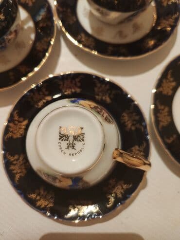 kobalt qab: Qəhvə dəsti, Kobalt, 1 nəfərlik — 2