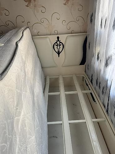 Дом и сад: Односпальная кровать, С подъемным механизмом, С матрасом, Без выдвижных ящиков, Турция — 3