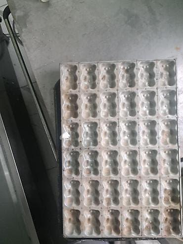 Mətbəx aksesuarları: Şirniyyət qəlibləri, rəng - Gümüşü, Metal, Fiqur — 4