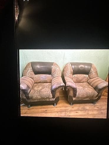 Klassik divan, 2 kreslo, Bazasız, Açılmayan