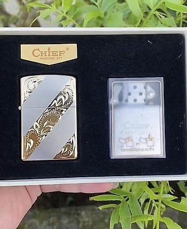 CHIEF Set – metal benzilli alışqan dəsti Məhsul xüsusiyyətləri: -