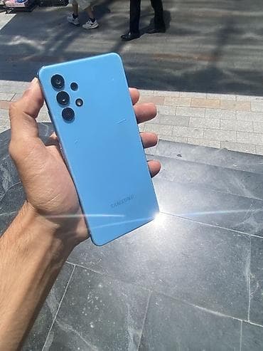 ucuz maqintafon: Samsung Galaxy A32, 64 GB, rəng - Göy — 3