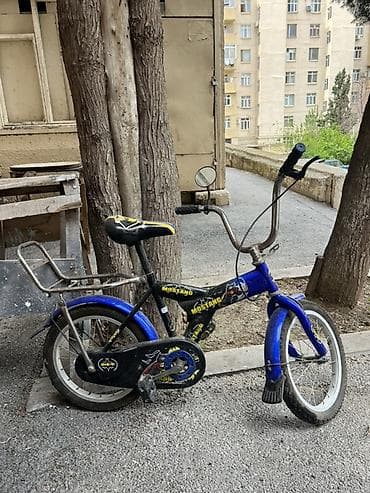 enduro velosiped: İki təkərli Uşaq velosipedi 16", sürətlərin sayı: 1 — 1