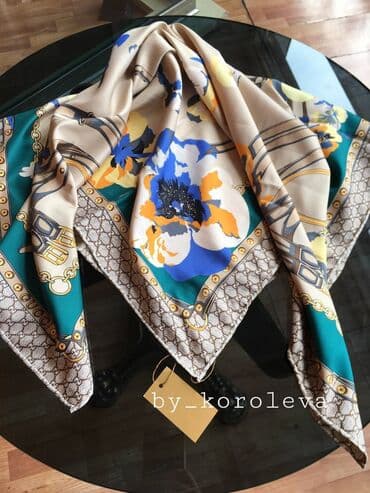 вещи бу купить: Brend şərflərin və yaylıqların replikası, qiymətlər 25 manatdan — 6