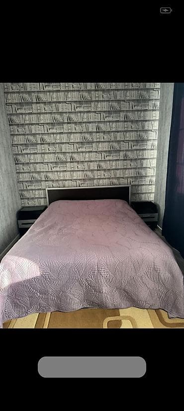 tekli yataq: İşlənmiş, İkinəfərlik çarpayı, Bazalı, Matras ilə — 1