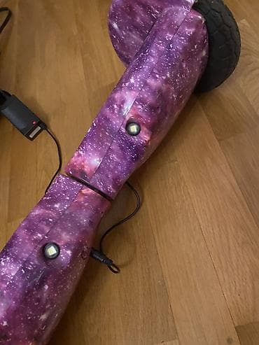 гироскутер сколько стоит: Elektrik hoverboard – qalaktika temalı bənövşəyi dizayn - Özünü — 2