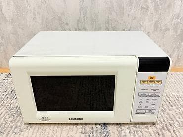 Mikrodalğalı soba Samsung, Quraşdırılan, Mikrodalğalar ilə, rəng - Ağ, İşlənmiş