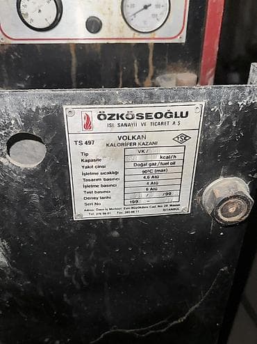 genclik service: Özköseoğlu “Volkan” mazot dizel ve qaz forsunkali brülörlü sənaye — 10