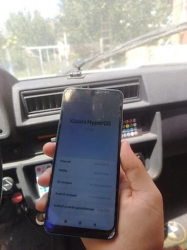 ayfon 1 telefon: Redmi Note 12, 128 GB, rəng - Mavi, Barmaq izi — 6