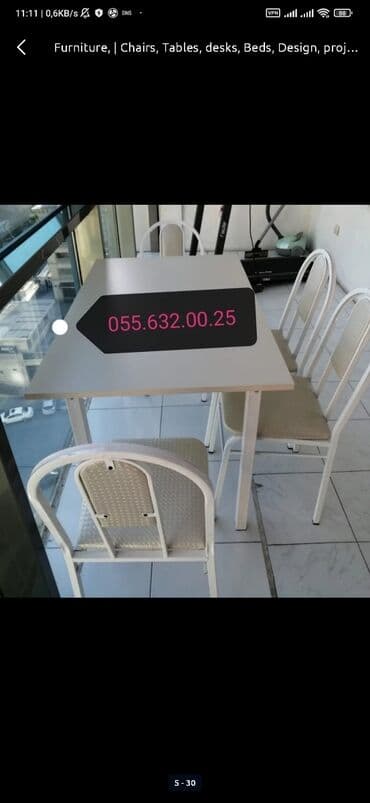 Stullar: 💥13manatdan başlayır 30manata qədər Stullar. Masalar, stullar stollar — 16