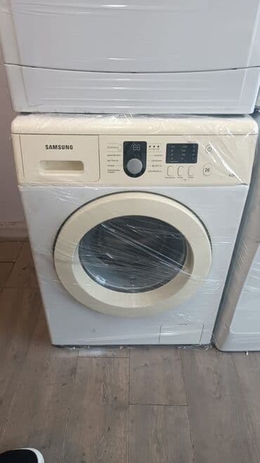 yuxa saci: Paltaryuyan maşın Samsung, 6 kq, Avtomat, Qurutmasız, Kredit yoxdur — 1