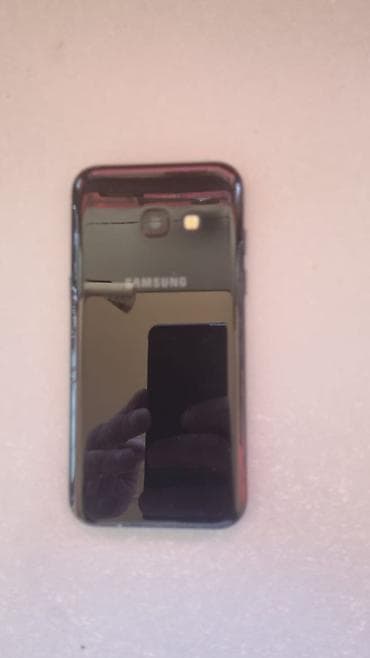 bakcell smartfon: Samsung Galaxy A3 2017, < 2 GB Memory Capacity, rəng - Qara, Barmaq izi — 7
