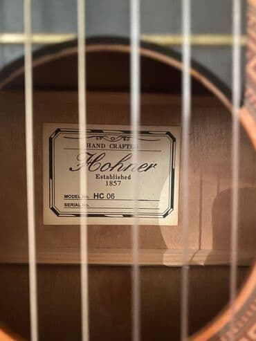 gitara şəkilləri: Klassik gitara satilir. Hohner firmasına mexsusdur, Alman istehsali — 4